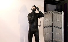 Amateur fetish BDSM action with redhead