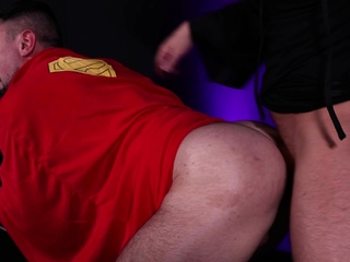 Hung Brad Connors Barebacks Baxter James In Gay BDSM