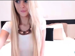 Blonde teen Sierras first erotic masturbation video