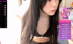 chinese Kayla pussy tease