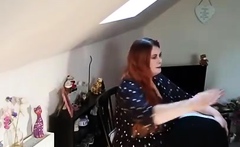 Kinky amateur lesbian spanking party