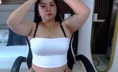 Hot BBW Big Boobs Plays Cam Free MILF Porn