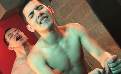 Real hispanic twink assdrilled by mature