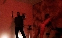 Femdom Spanks Her Submissive