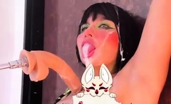 Piss fetish WAM gal solo toys