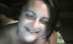 Italienne sexy s'amuse sur Skype