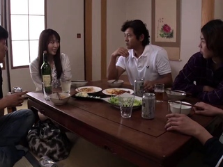 Japanese group sex with pussy licking and fucking
