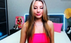 Hottest brunette solo webcam masturbation 2