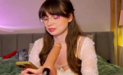 Close up teen masturbation