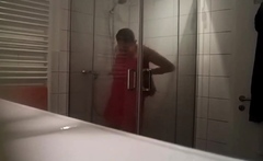 my wonderful stepmom spied in the shower
