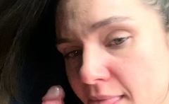 Hot amateur teen blowjob and facial HD video