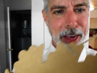 Richard Lennox Flaunts His Cock And Balls While Jacking Off