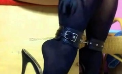 Black Amateur Explore Hot Foot Fetish