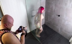 Beautiful amateur striptease