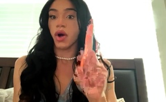 Amateur Solo Shemale Masturbation