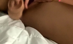 Big boob brunette masturbates on webcam