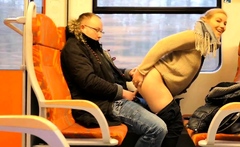 Blond amateur girlfriend outdoor hardcore