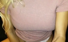 Amateur Blond Give Nice Pov Blowjob