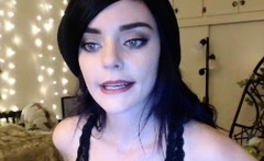 Hottest brunette solo webcam masturbation 2