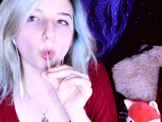 Aftyn Rose ASMR - Lollipop Licking and Sucking
