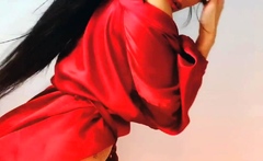 Hottest brunette solo webcam masturbation 2