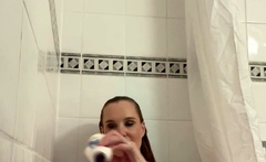 Amateur Russian Brunette on Webcam More webcamgirls