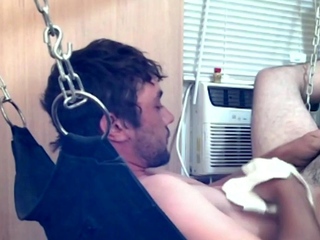 Moustache amateru analpounding stud