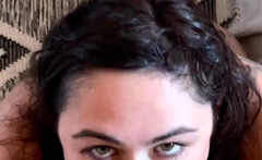 Hot Brunette Girlfriend POV Blowjob