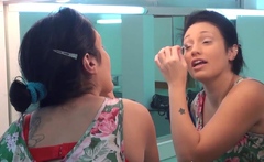 Brunette Solo Webcam Masturbation