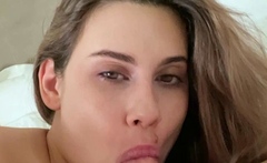 Leann amateur beautiful brunette with big boobs