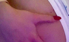 Small Tit Latina Masturbating And Getting Fucked