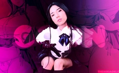 Horny asian teen sexy solo play