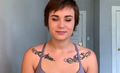 Brunette Solo Webcam Masturbation