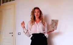 Micropenis loser got humiliated by babe