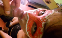 French Amateur Blowjob with Cumshot