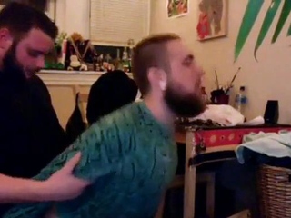 Bearded Bareback Amateur Bangs Hard