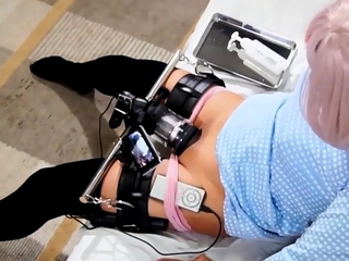 Cyclone Crossdresser Plays with Sex Toy