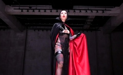 Mistress Youko - Satin Caped Succubus Joi