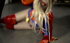 Amateur gaping ass filled with toys