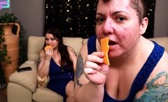 NIKKISFETISHES SANDWICH CHEESE VORE W SYDNEY SCREAMS