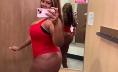 Hot Big Black Latina booty Black and Ebony