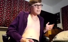 Sissy Femboy Cums Hard