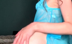 Awesome Amateur Teen Blonde Toying Pussy