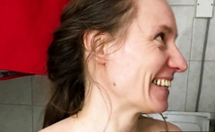 British Amateur Milf Claire's Saggy Small Tits