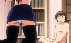 Hhh Triple Ecchi Ep 04 (subbed) Virgin Boy Gets Dominated
